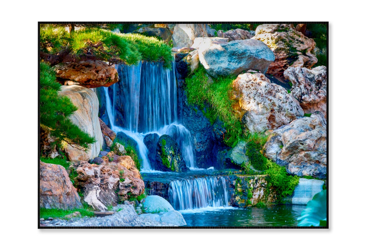 Waterfall-Britton Falls-Fishers Indiana Home Decor Premium Quality Poster Print Choose Your Sizes