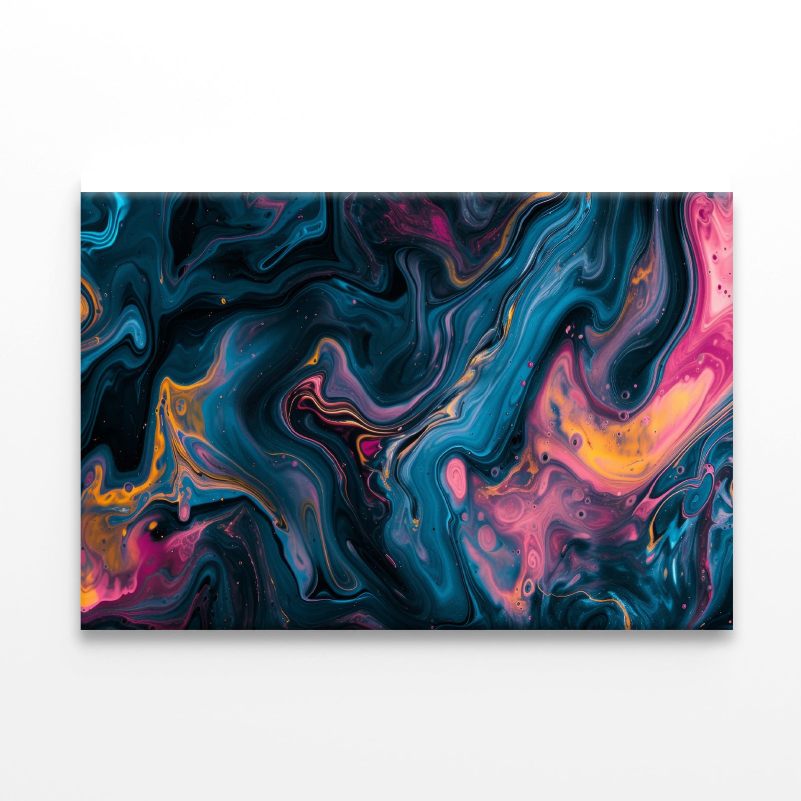 Colorful Waves Abstract Print 100% Australian Made - Bella Home Decor