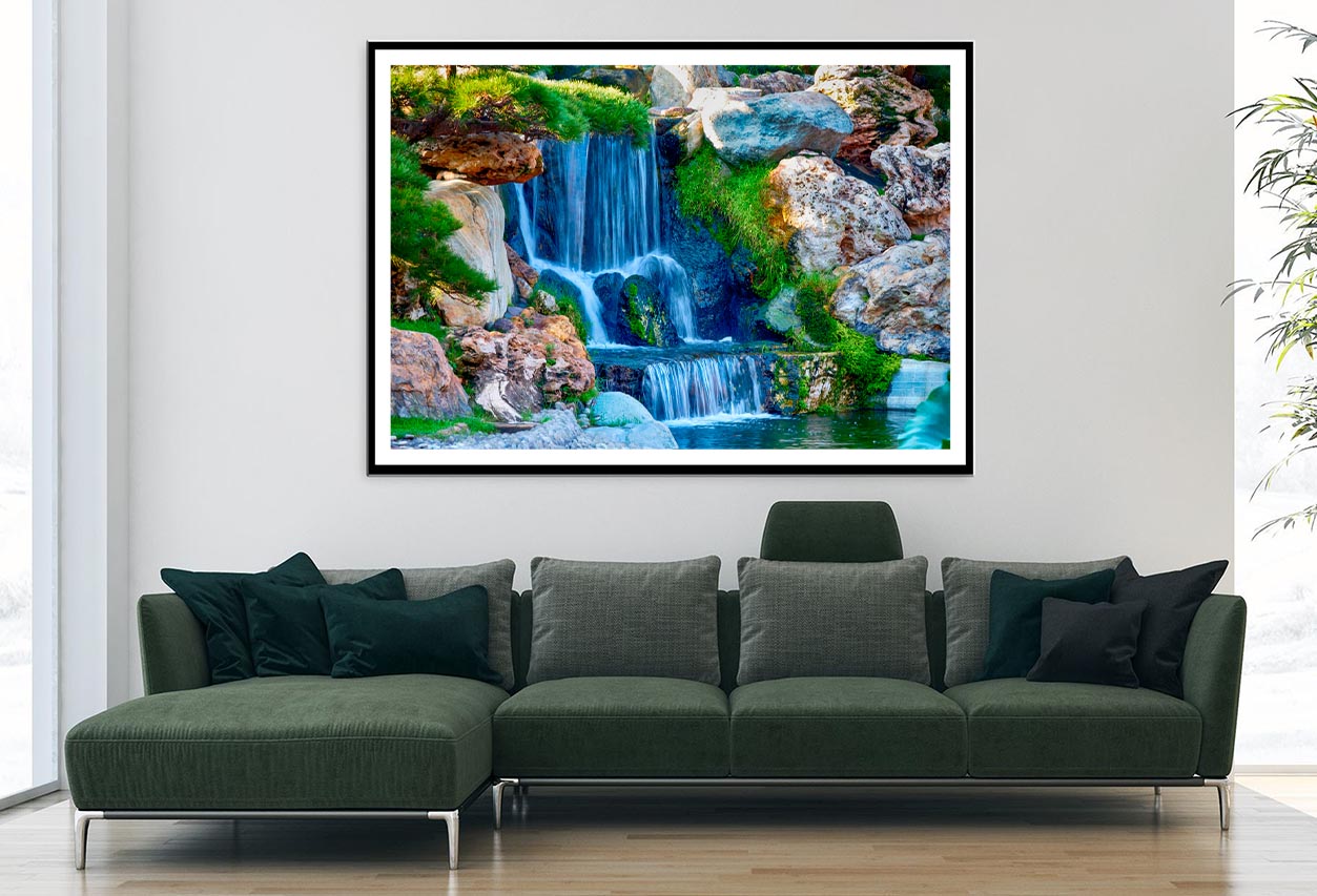 Waterfall-Britton Falls-Fishers Indiana Home Decor Premium Quality Poster Print Choose Your Sizes