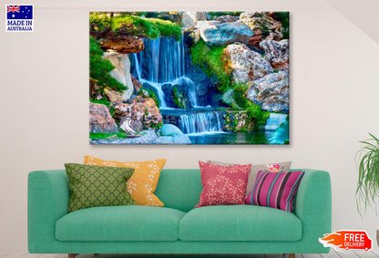 Waterfall-Britton Falls-Fishers Indiana  Wall Art Decor 100% Australian Made