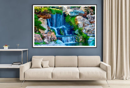 Waterfall-Britton Falls-Fishers Indiana Home Decor Premium Quality Poster Print Choose Your Sizes