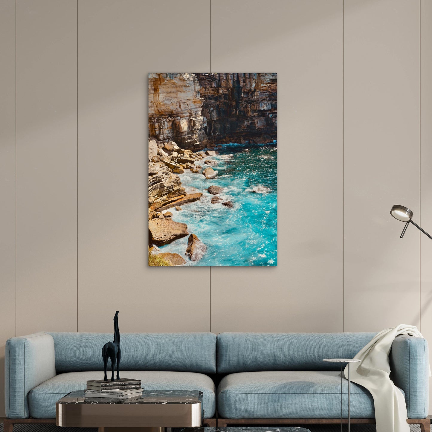 Diamond Bay Reserve In Vaucluse Sydney Australia 60x90cm Metal Print Ready to Hang