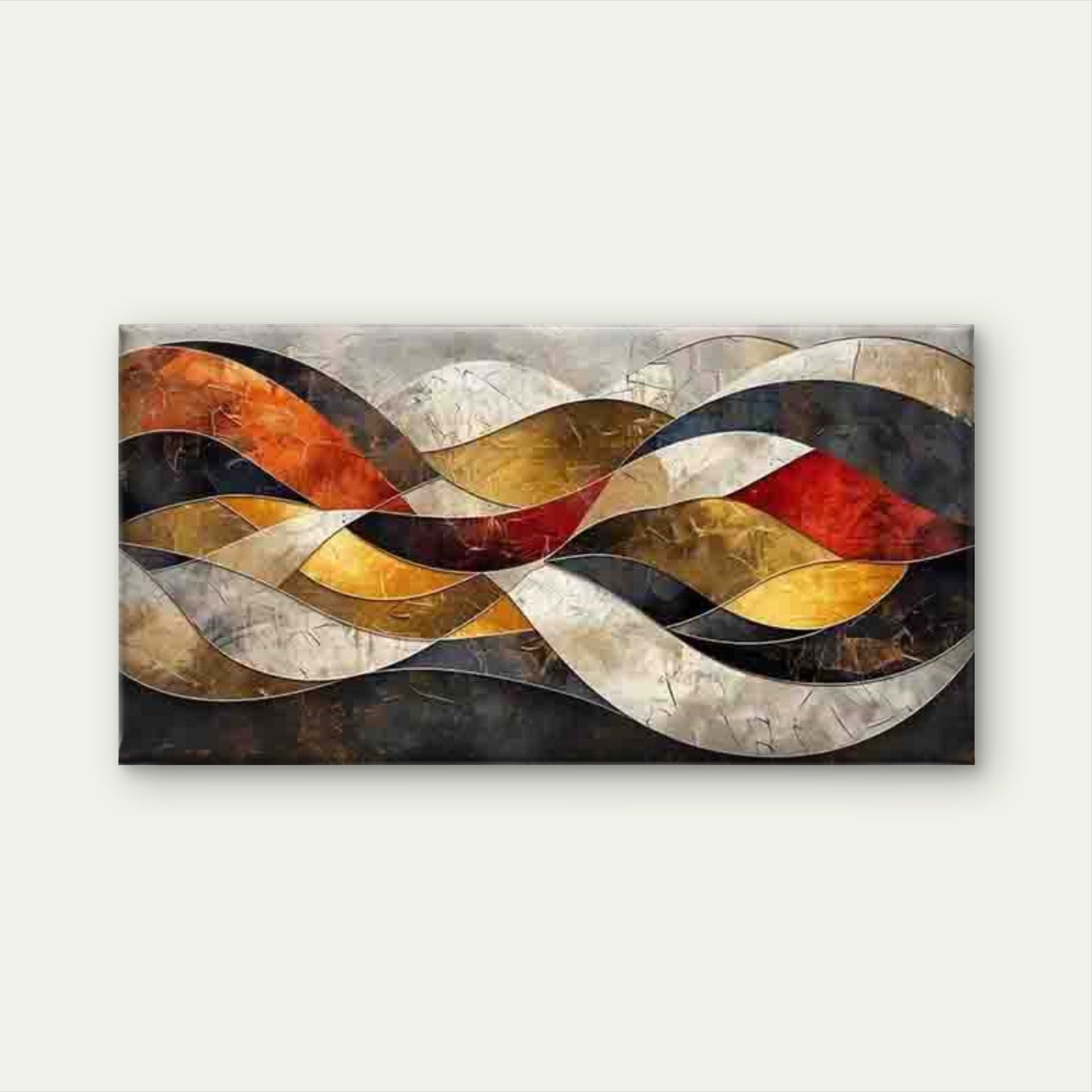 Modern Abstract Wall Art Canvas Office Home Room Framed 120x60cm
