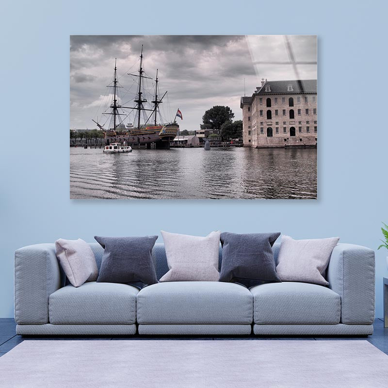 Amsterdam Acrylic Glass Print Tempered Glass Wall Art 100% Made in Australia Ready to Hang