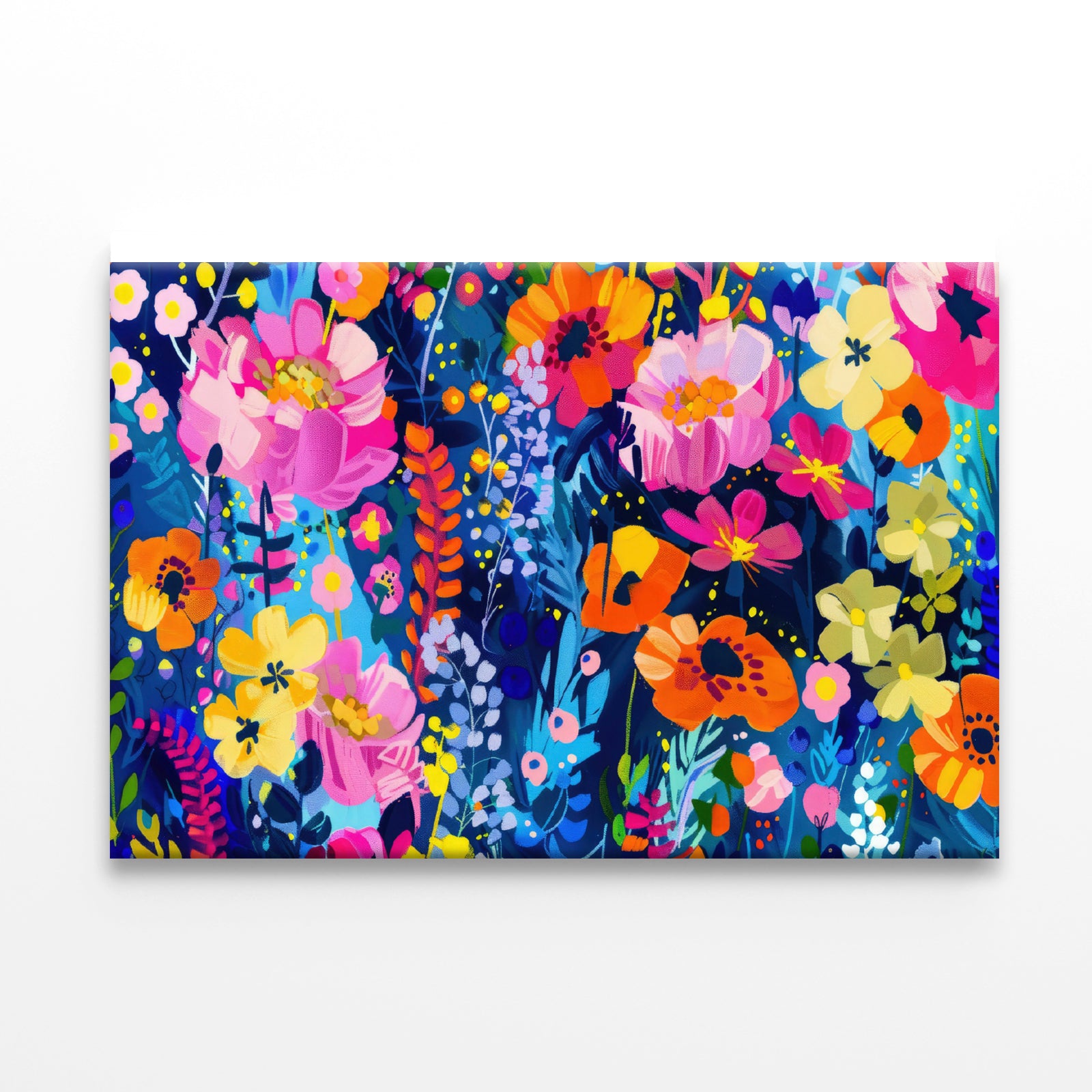 Colorful and Abstract Design with a Flower Print 100% Australian Made - Bella Home Decor