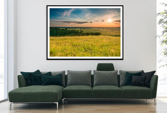 El Dorado Hills with Sunrise Home Decor Premium Quality Poster Print Choose Your Sizes