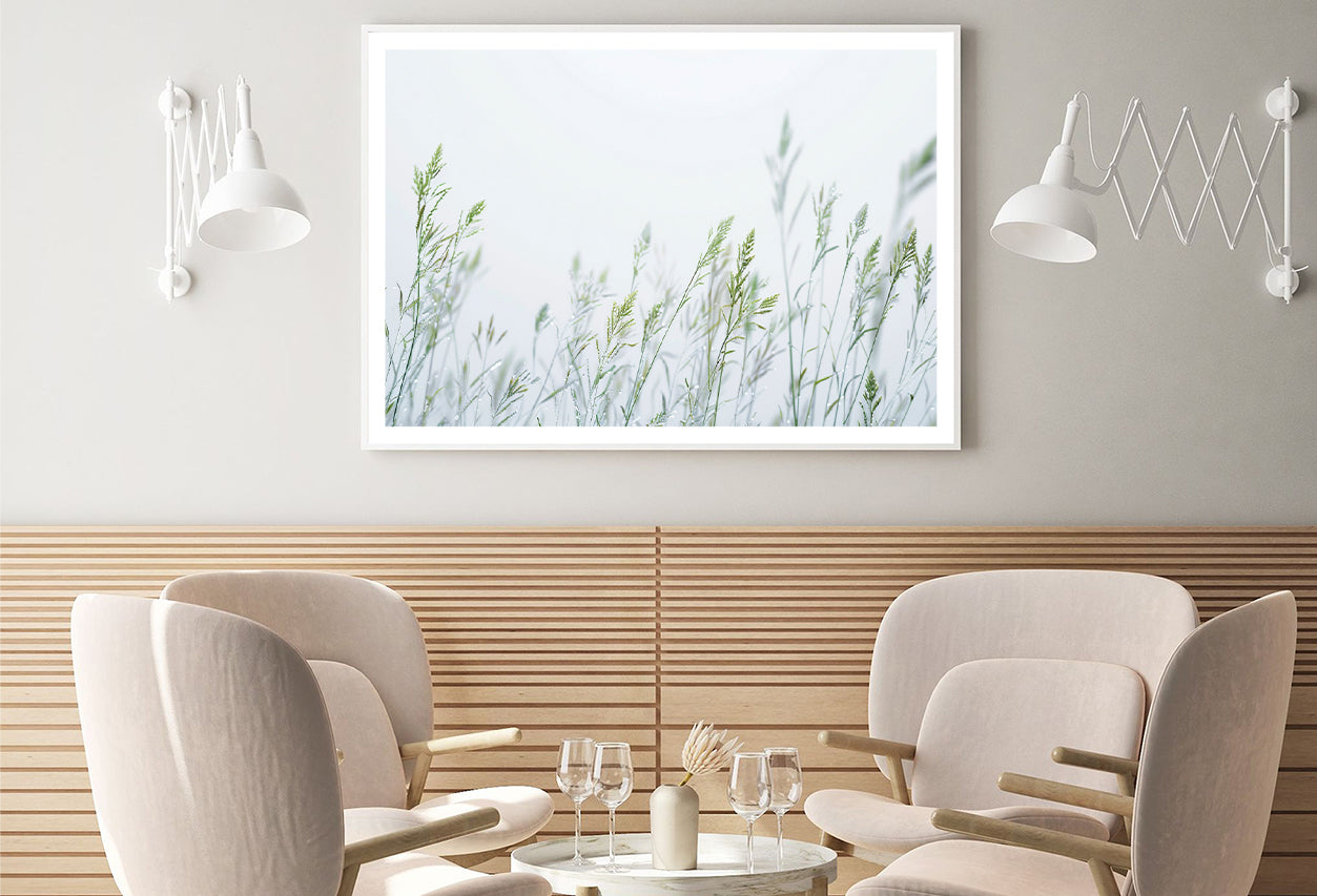 Group of Green Plants Field Home Decor Premium Quality Poster Print Choose Your Sizes - Bella Home Decor