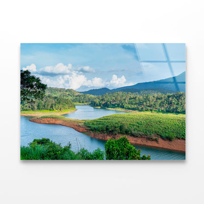 Banasura Sagar Dam Wayanad Kerala India Acrylic Glass Print Tempered Glass Wall Art 100% Made in Australia Ready to Hang