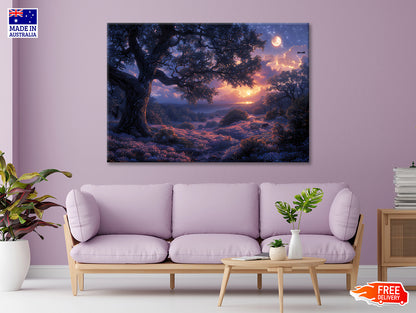 Sunset over the Mountains Print 100% Australian Made - Bella Home Decor