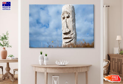 Driftwood Totem on Dunes at Ohope, Bay Off Plenty, New Zealand Wall Art Decor 100% Australian Made - Bella Home Decor