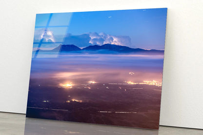 Sunrise with Fog from Bellmunt Catalunya Acrylic Glass Print Tempered Glass Wall Art 100% Made in Australia Ready to Hang