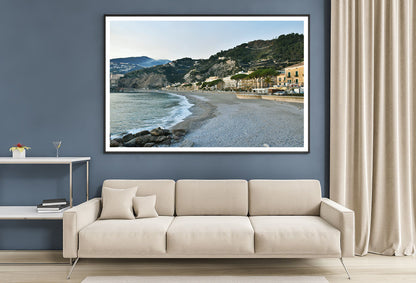 Green Mountains of Amalfi Coast Home Decor Premium Quality Poster Print Choose Your Sizes - Bella Home Decor