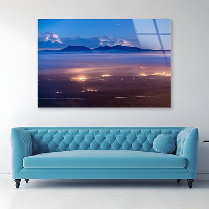 Sunrise with Fog from Bellmunt Catalunya Acrylic Glass Print Tempered Glass Wall Art 100% Made in Australia Ready to Hang