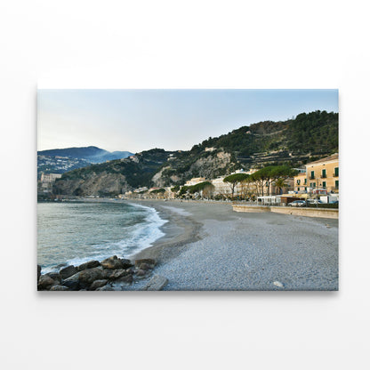 Green Mountains of Amalfi Coast Print 100% Australian Made - Bella Home Decor