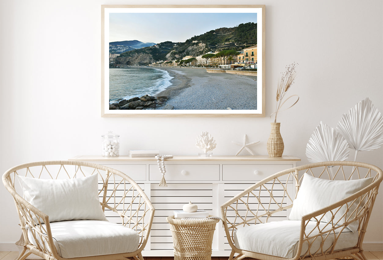 Green Mountains of Amalfi Coast Home Decor Premium Quality Poster Print Choose Your Sizes - Bella Home Decor