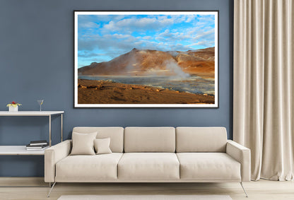 Hverir in Iceland Home Decor Premium Quality Poster Print Choose Your Sizes