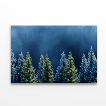 Forest Of Pine Trees Print 100% Australian Made - Bella Home Decor