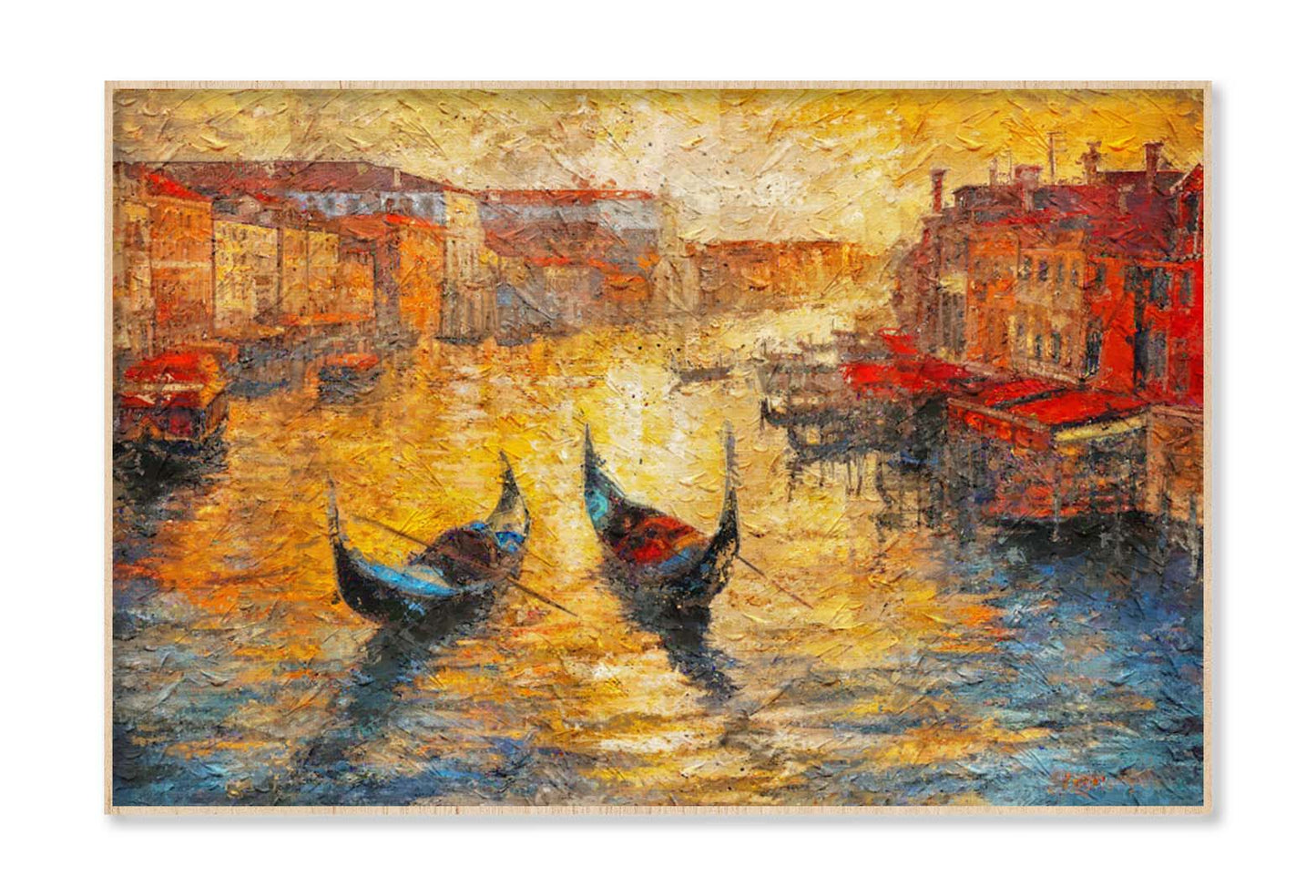 The Picturesque City Of Venice, Italy, With Its Iconic Canals Wall Art Limited Edition High Quality Print