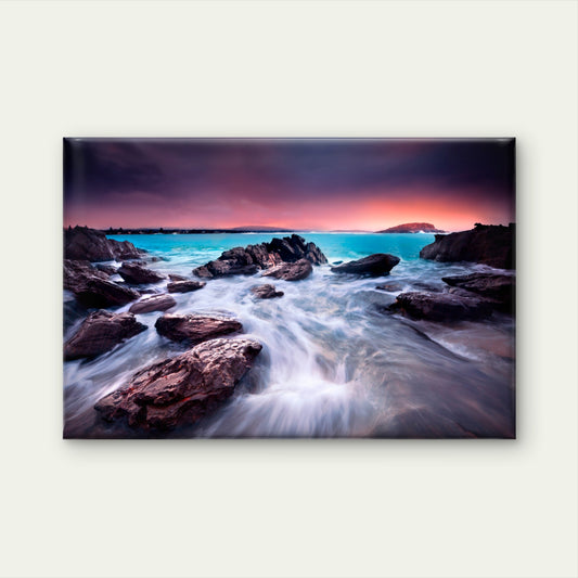 South Australian Rocky Bay Sunset Wall Art Decor 100% Australian Made