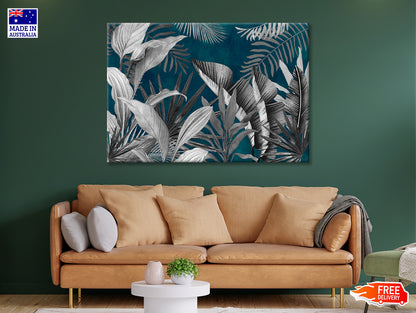 Tropical Leaves Style Print 100% Australian Made - Bella Home Decor