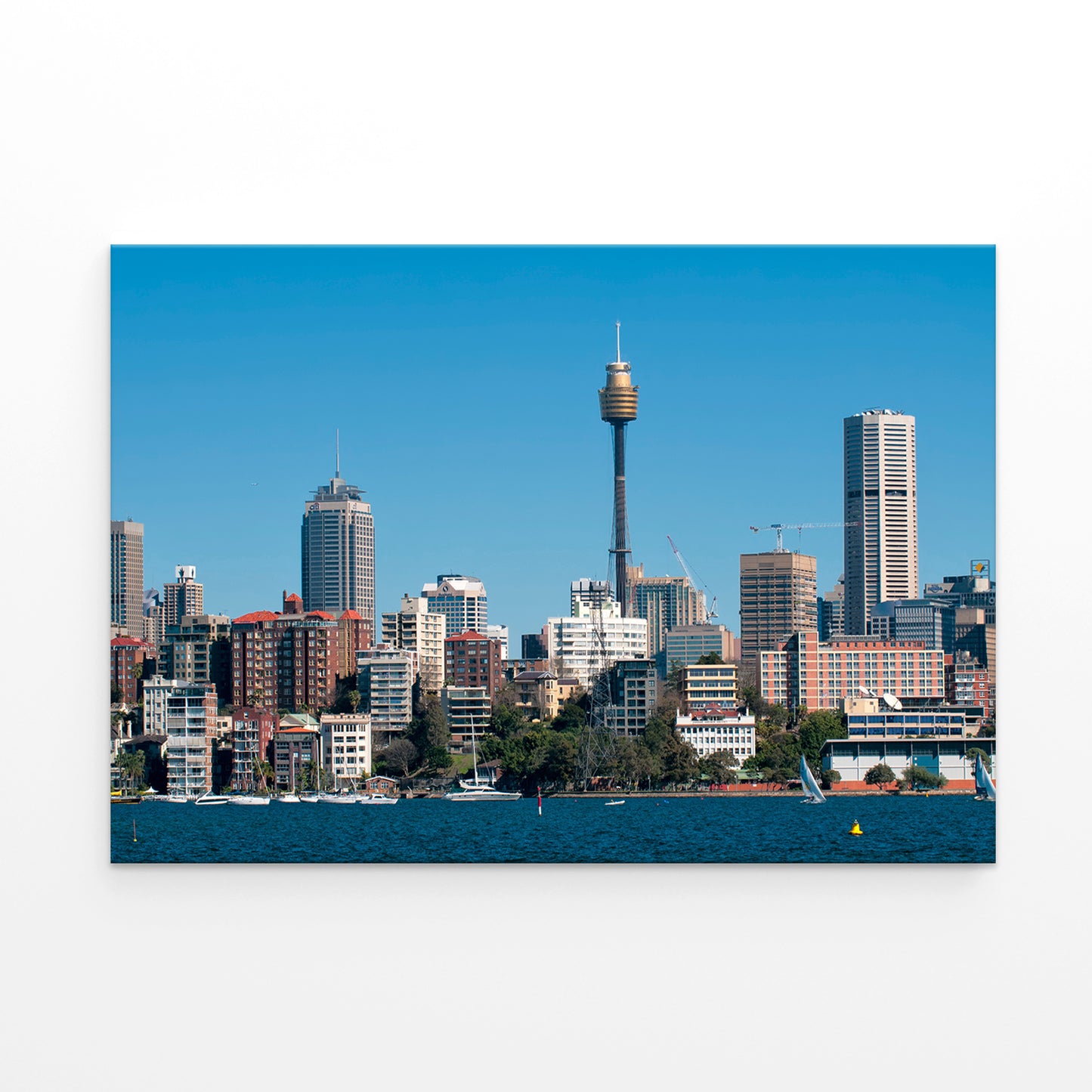Sydney Tower New South Wales Harbor Cityscape Wall Art Decor 100% Australian Made