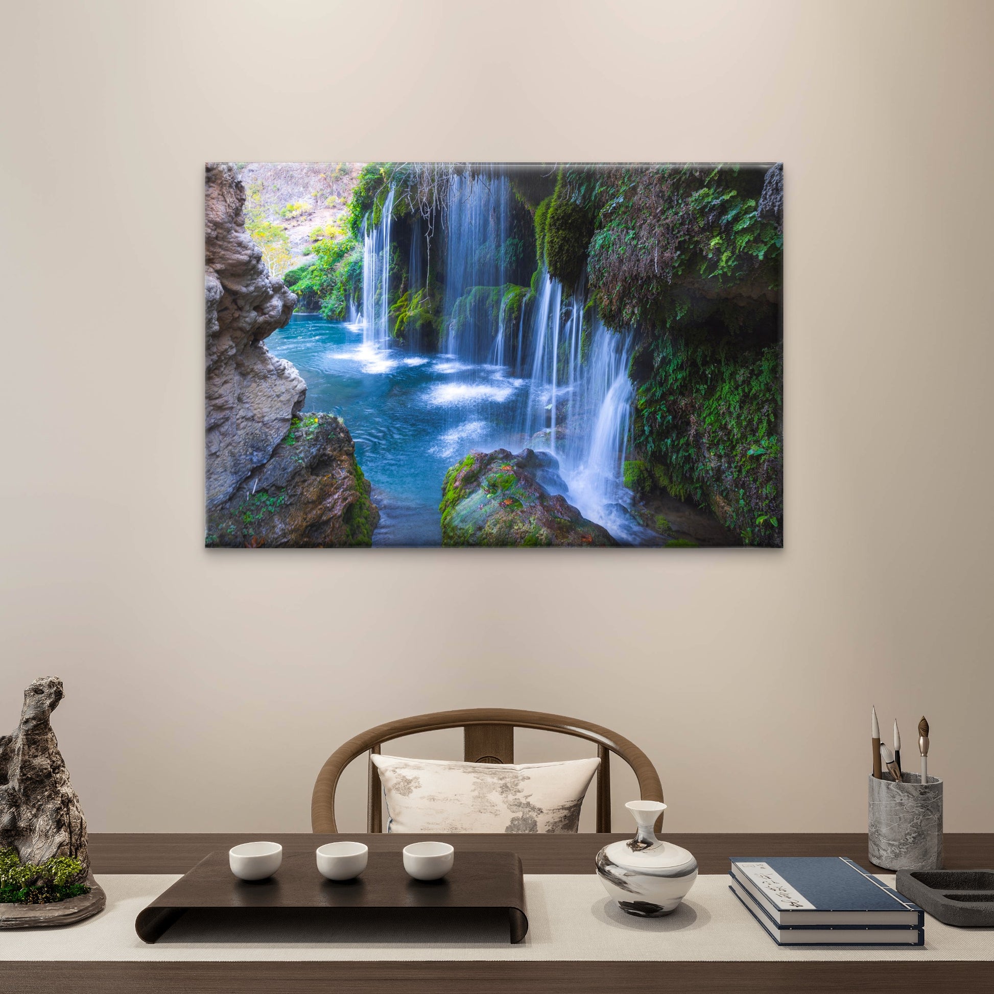 Yerkopru Waterfall Turkey Wall Art Decor 100% Australian Made - Bella Home Decor