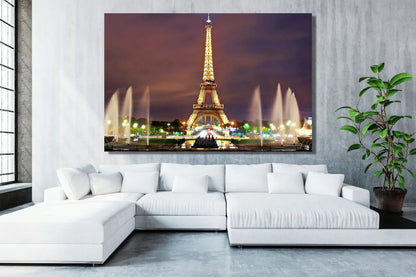 Eiffel Tower Paris UV Direct Aluminum Print Australian Made Quality