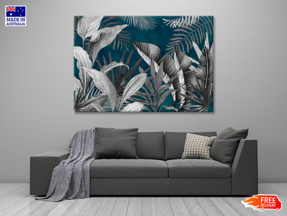 Tropical Leaves Style Print 100% Australian Made - Bella Home Decor