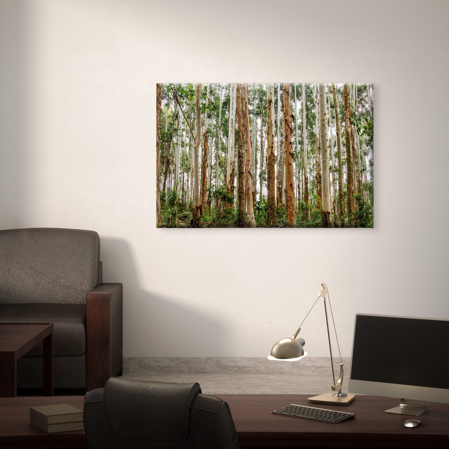 Brazilian Forest Eucalyptus Trees Wall Art Decor 100% Australian Made