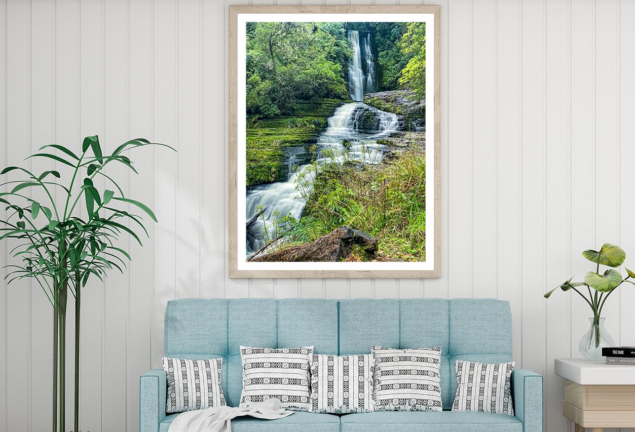 Mcleans Falls In The Forest Home Decor Premium Quality Poster Print Choose Your Sizes