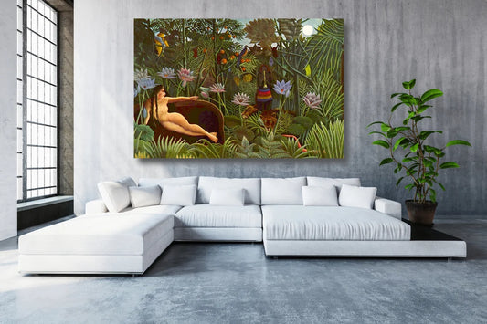 Henri Rousseau, The Dream UV Direct Aluminum Print Australian Made Quality