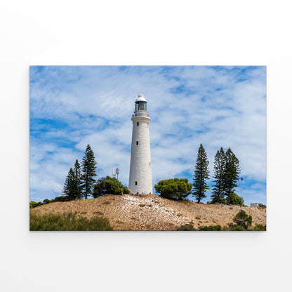 Historic Wadjemup Lighthouse Standing Atop Rottnest Island, Perth, Australia  Wall Art Decor 100% Australian Made