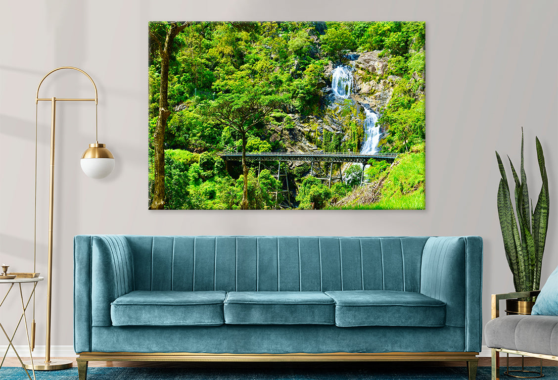 Kuranda Scenic Railway Cairns Rainforest Wall Art Decor 100% Australian Made