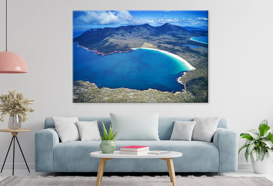 Wineglass Bay Freycinet National Park Tasmania Wall Art Decor 100% Australian Made