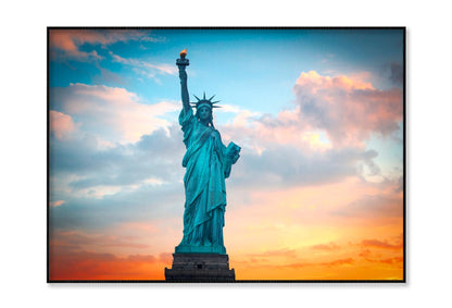 Statue Of Liberty In New York, USA Home Decor Premium Quality Poster Print Choose Your Sizes