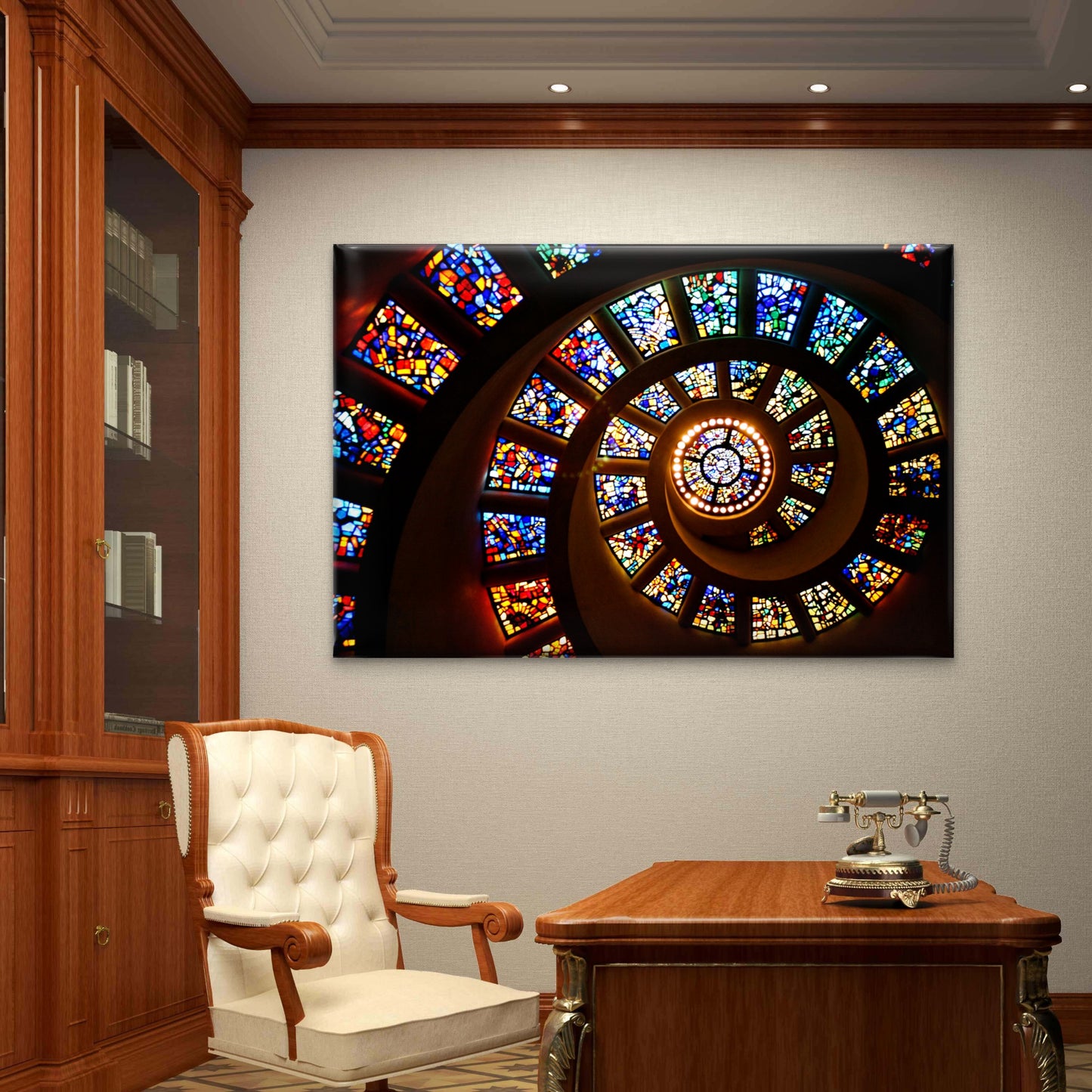 Glory Hole Stained Glass Wall Art Decor 100% Australian Made - Bella Home Decor