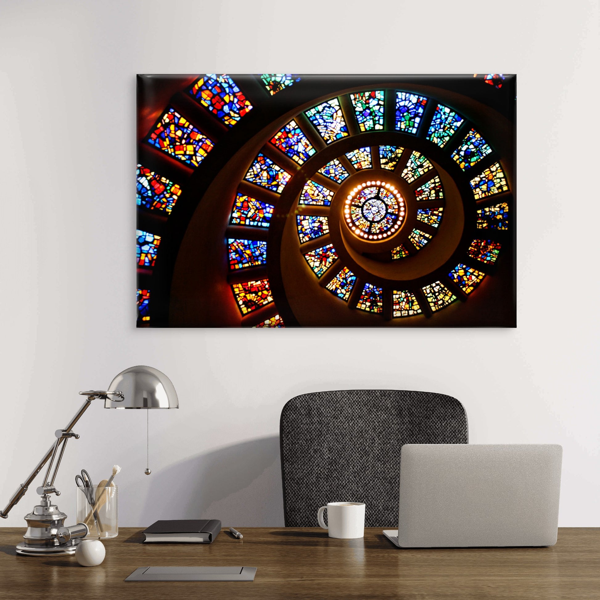 Glory Hole Stained Glass Wall Art Decor 100% Australian Made - Bella Home Decor