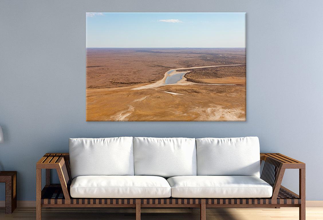 Lake Eyre South Australia Scenic Wall Art Decor 100% Australian Made