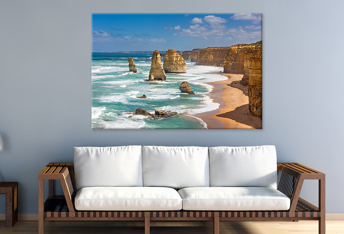Twelve Apostles Victoria Port Campbell National Park Wall Art Decor 100% Australian Made - Bella Home Decor