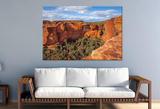 Kings Canyon Northern Territory Panoramic View Wall Art Decor 100% Australian Made