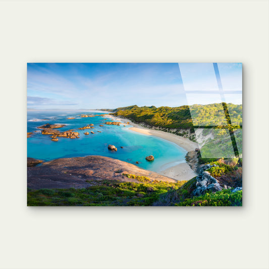 William Bay National Park Beach Coast Acrylic Glass Printing Wall Art Australian Made Quality