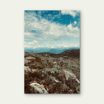 Mount Kosciuszko Snowy Mountains Australia 40x60cm Metal Print Ready to Hang