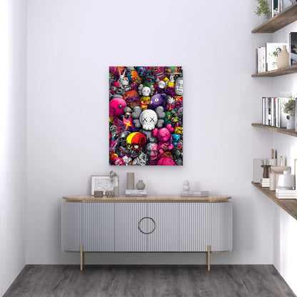 Hypebeast Street Art 60x90cm Metal Print Ready to Hang
