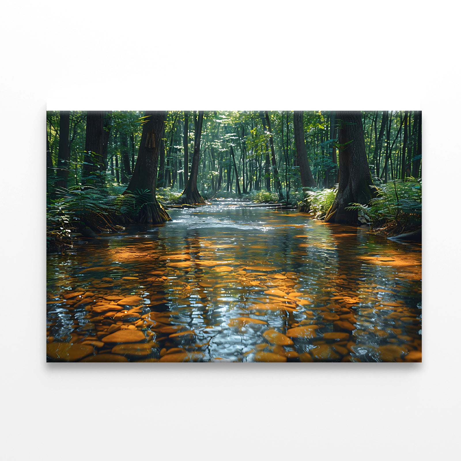 View of Forest in the Morning Print 100% Australian Made - Bella Home Decor