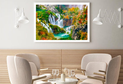 Waterfalls In the Sunshine Home Decor Premium Quality Poster Print Choose Your Sizes - Bella Home Decor
