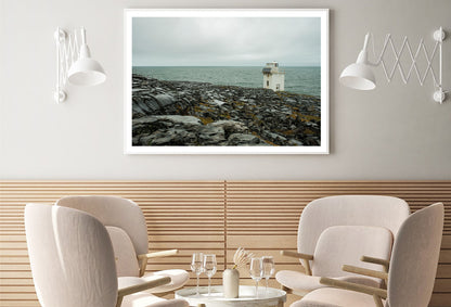 View of the Black Head Lighthouse in Ireland Home Decor Premium Quality Poster Print Choose Your Sizes