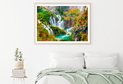 Waterfalls In the Sunshine Home Decor Premium Quality Poster Print Choose Your Sizes - Bella Home Decor