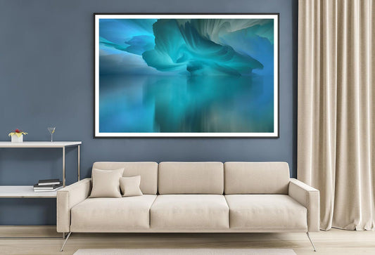 Surreal Lake & Reflections Abstract Home Decor Premium Quality Poster Print Choose Your Sizes