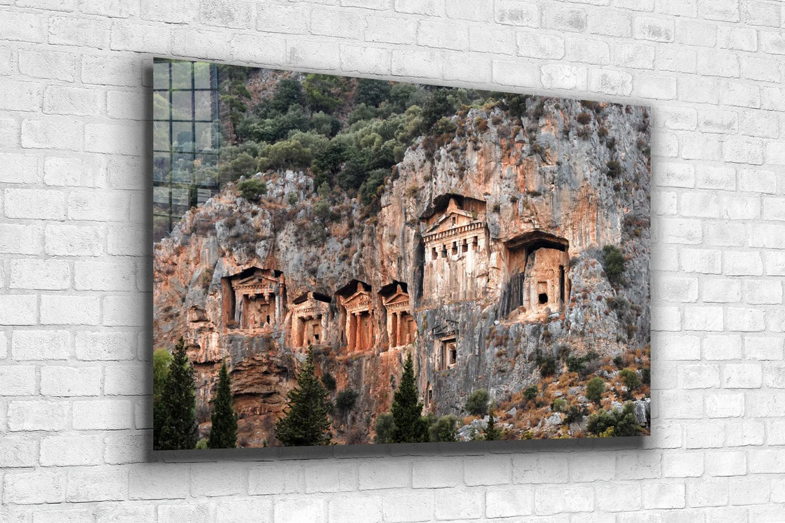 Mountain Old Building UV Direct Aluminum Print Australian Made Quality