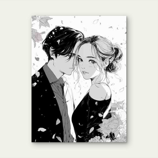 Wedding Reserve The Date 60x90cm Metal Print Ready to Hang